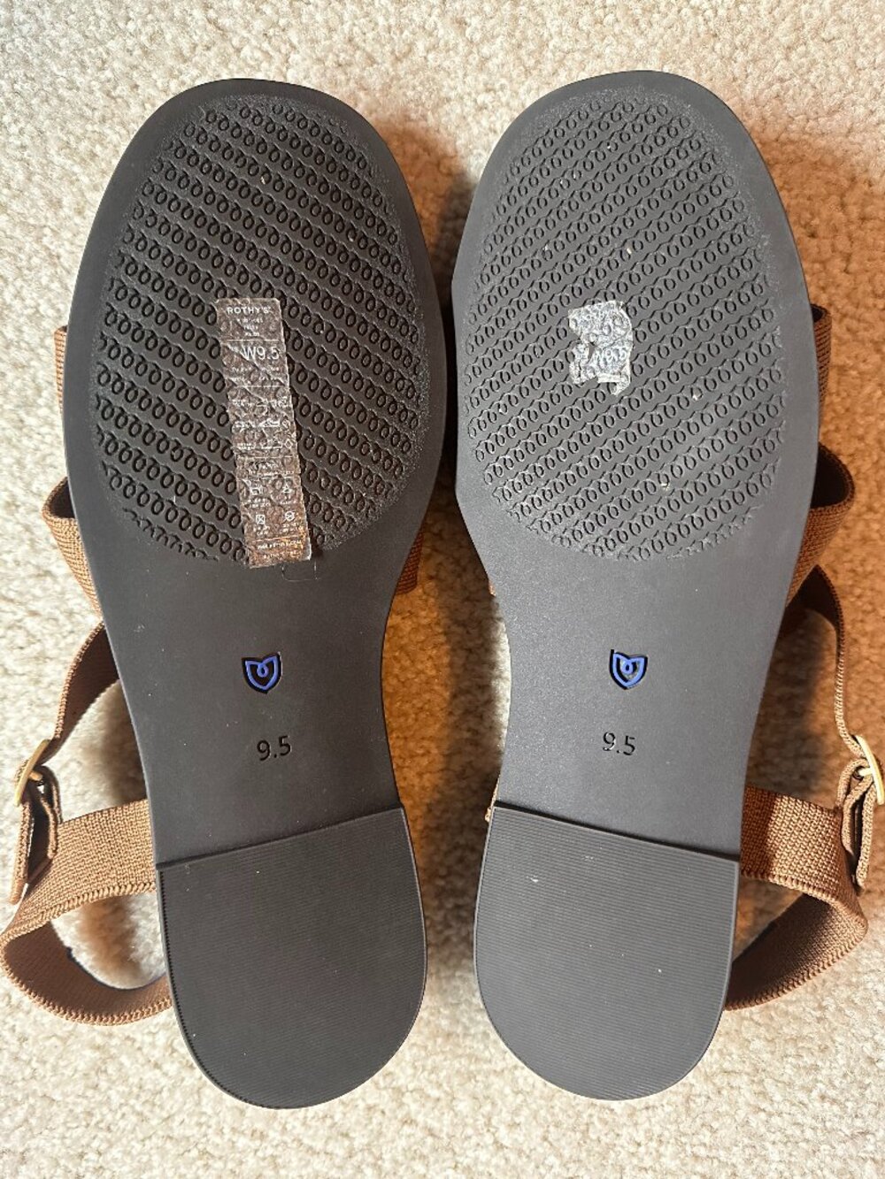 Rothy's Fisherman sandal brown size 9.5! - Picture 2 of 5